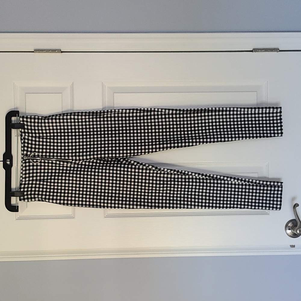 Checked pants